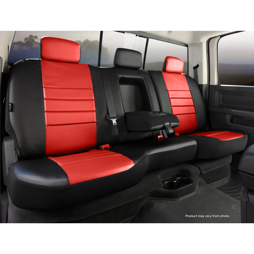 Sl60-Series---Leatherlite-Simulated-Leather-Custom-Fit-Rear-Seat-Cover--Red