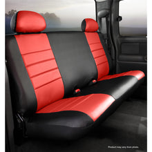 Load image into Gallery viewer, Sl60-Series---Leatherlite-Simulated-Leather-Custom-Fit-Rear-Seat-Cover--Red