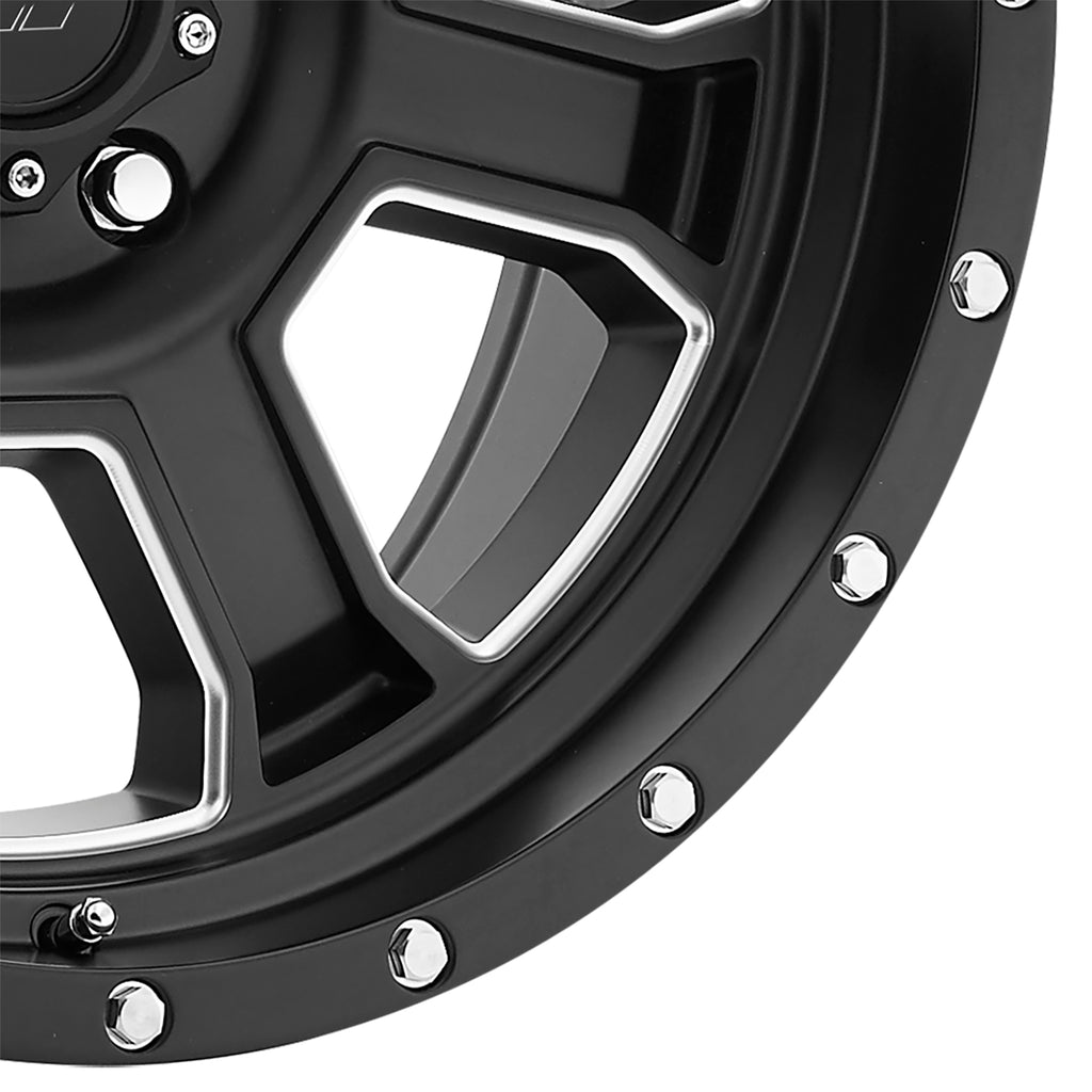 Sledge-Satin-Black-Milled-20X9-5X5.5-5Bs-Offset-0Mm-Cap-PN-503445000