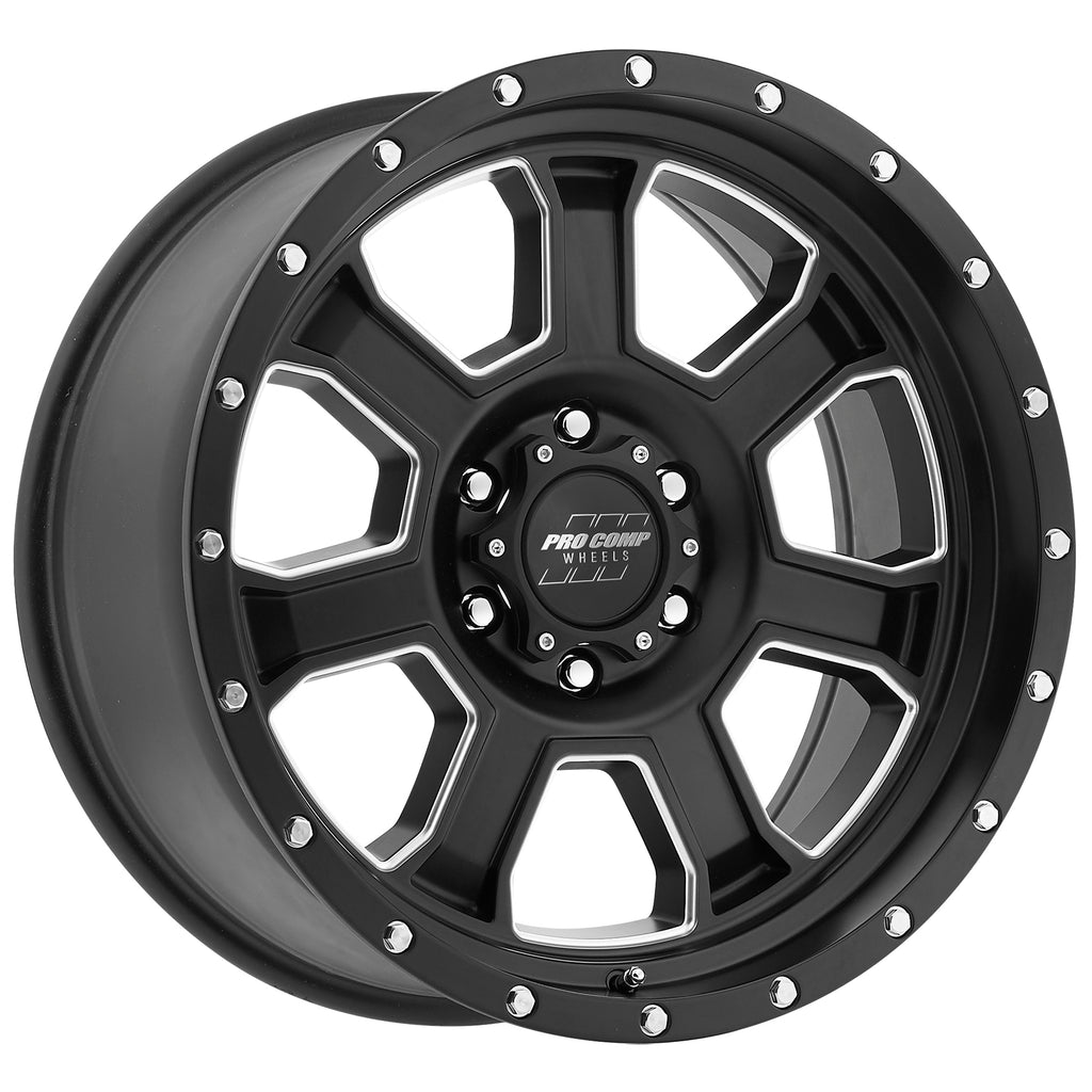 Sledge-Satin-Black-Milled-20X9-6X135-5Bs-Offset-0Mm-Cap-PN-503434200