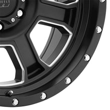 Load image into Gallery viewer, Sledge-Satin-Black-Milled-20X9-6X5.5-5Bs-Offset-0Mm-Cap-PN-503434200