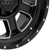Load image into Gallery viewer, Sledge-Satin-Black-Milled-20X9-8X6.5-5Bs-Offset-0Mm-Cap-PN-503451501