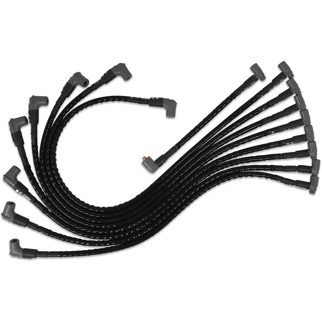 Sleeved-Spark-Plug-Wires-For-Sbc-Under-Exhaust,-Hei
