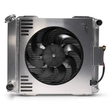 Proform 69590-17 Slim-Fit Radiator System, Universal, Ford Style, 17-inch Core, Manual Trans