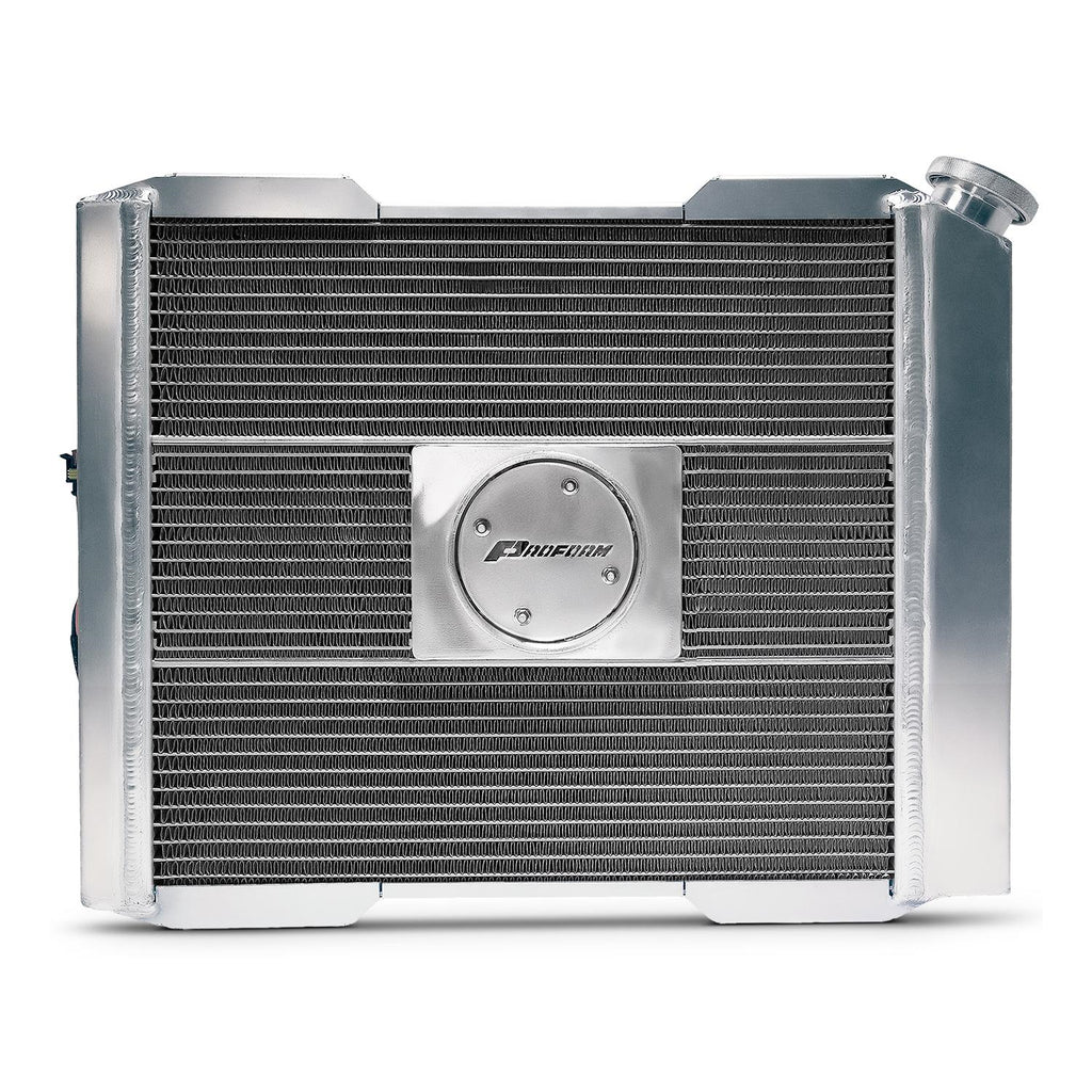 Slim-Fit-Radiator-System,-Universal,-Ford-Style,-19-Inch-Core,-Manual-Trans