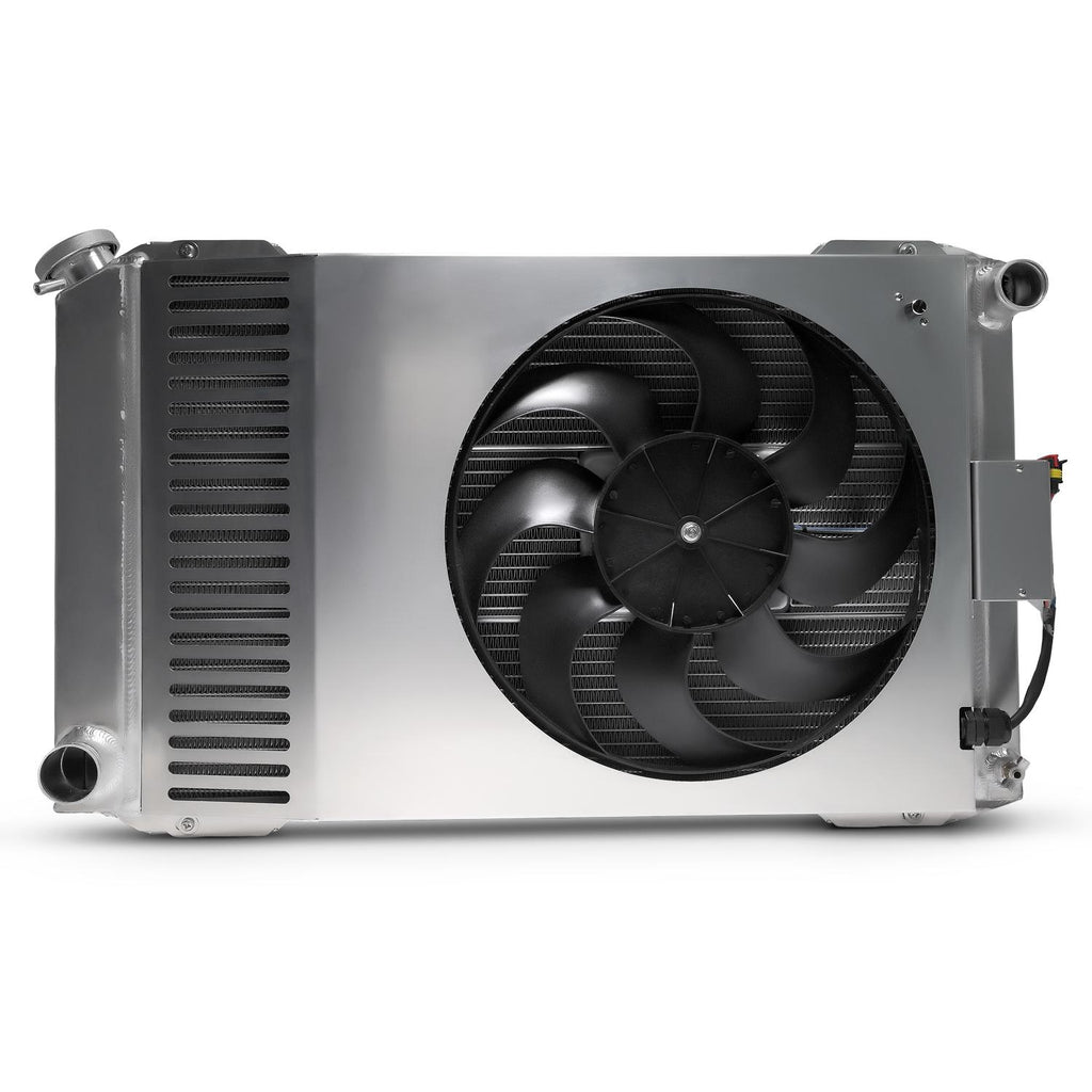 Slim-Fit-Radiator-System,-Universal,-Ford-Style,-26-Inch-Core,-Manual-Trans