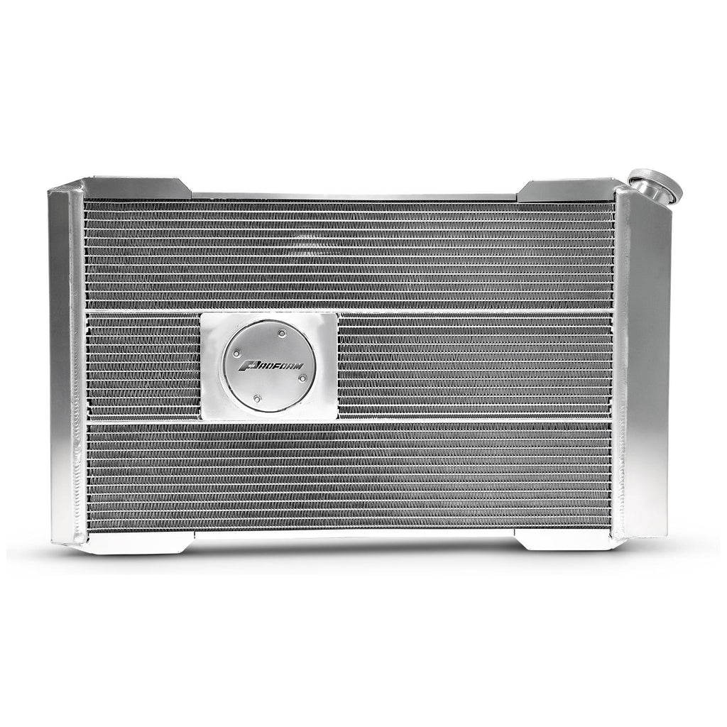 Slim-Fit-Radiator-System,-Universal,-Ford-Style,-26-Inch-Core,-Manual-Trans