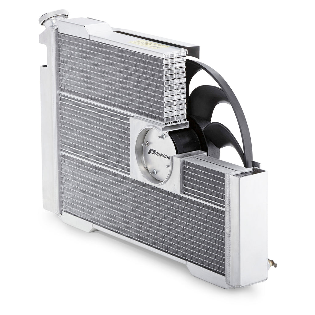 Proform 69590-17 Slim-Fit Radiator System, Universal, Ford Style, 17-inch Core, Manual Trans