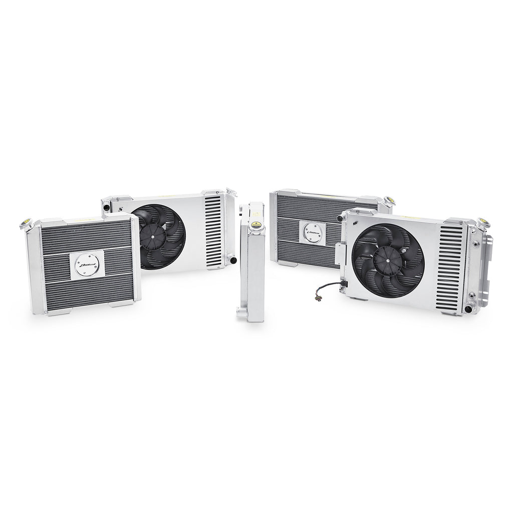 Proform 69590-19 Slim-Fit Radiator System, Universal, Ford Style, 19-inch Core, Manual Trans