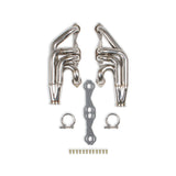 Flowtech 11573FLT  Small Block Chevy Turbo Headers - Polished Finish