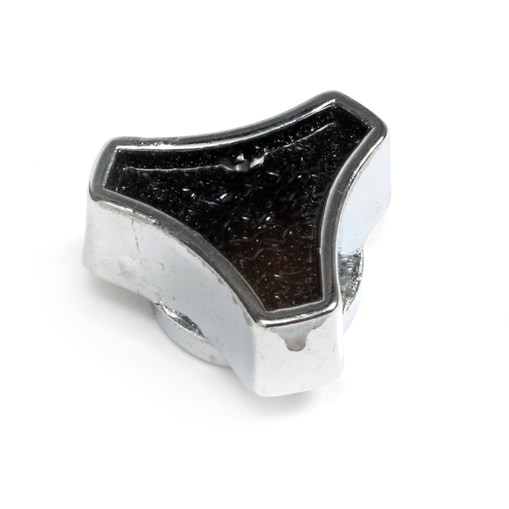 Small-Deluxe-1420-Or-516-In.18-Air-Cleaner-Wing-Nut-Black-With-Chrome195964-Pontiac-Engines
