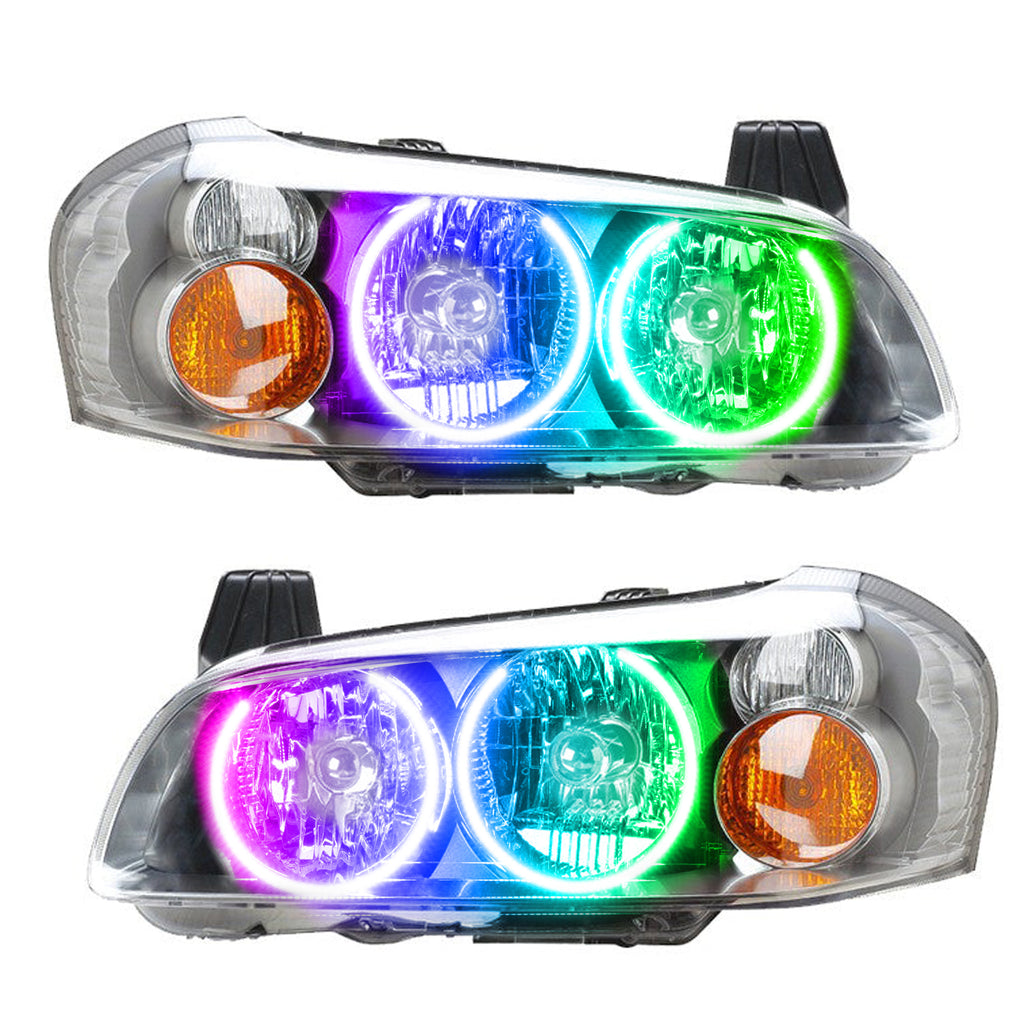 Smd-Pre-Assembled-Headlights-W-Hid-BulbsBasts,-Colorshift---No-Controller