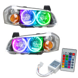 Oracle Lighting 7174-504 SMD Pre-Assembled Headlights w/ HID Bulbs/Basts, ColorSHIFT - Simple