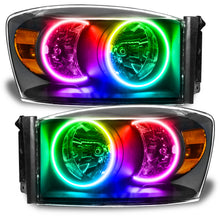 Load image into Gallery viewer, Smd-Pre-Assembled-Headlights,-Black-Bezel,-Colorshift---No-Controller