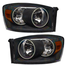 Load image into Gallery viewer, Smd-Pre-Assembled-Headlights,-Black-Bezel,-Colorshift