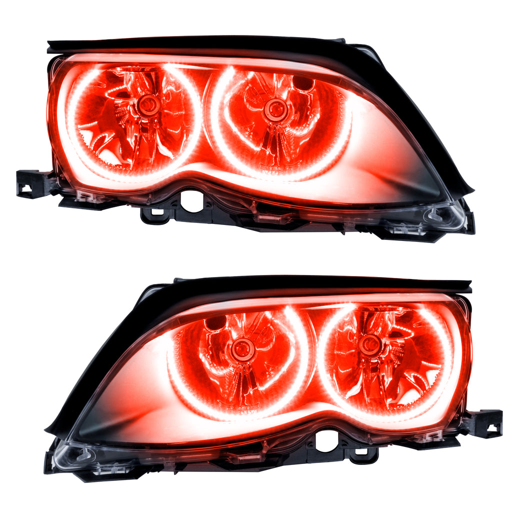 Smd-Pre-Assembled-Headlights,-Black,-Red