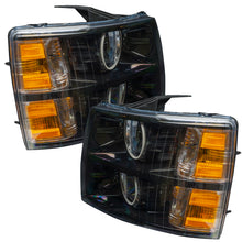 Load image into Gallery viewer, Smd-Pre-Assembled-Headlights,-Black,-Round-Style,-UvPurple