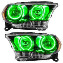 Load image into Gallery viewer, Smd-Pre-Assembled-Headlights,-Halogen,-Black,-Green