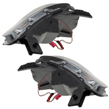 Load image into Gallery viewer, Smd-Pre-Assembled-Headlights,-Halogen,-Black,-Red