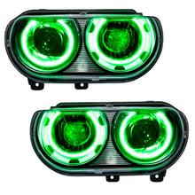 Load image into Gallery viewer, Smd-Pre-Assembled-Headlights,-Hid-Style,-Green