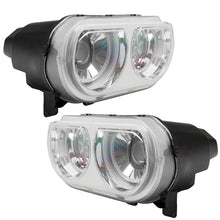 Load image into Gallery viewer, Smd-Pre-Assembled-Headlights,-Hid-Style,-Green