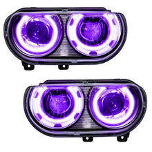Load image into Gallery viewer, Smd-Pre-Assembled-Headlights,-Hid-Style,-UvPurple