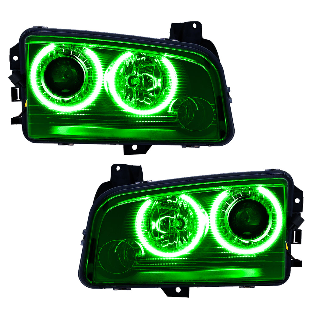 Smd-Pre-Assembled-Headlights,-Hid,-Green