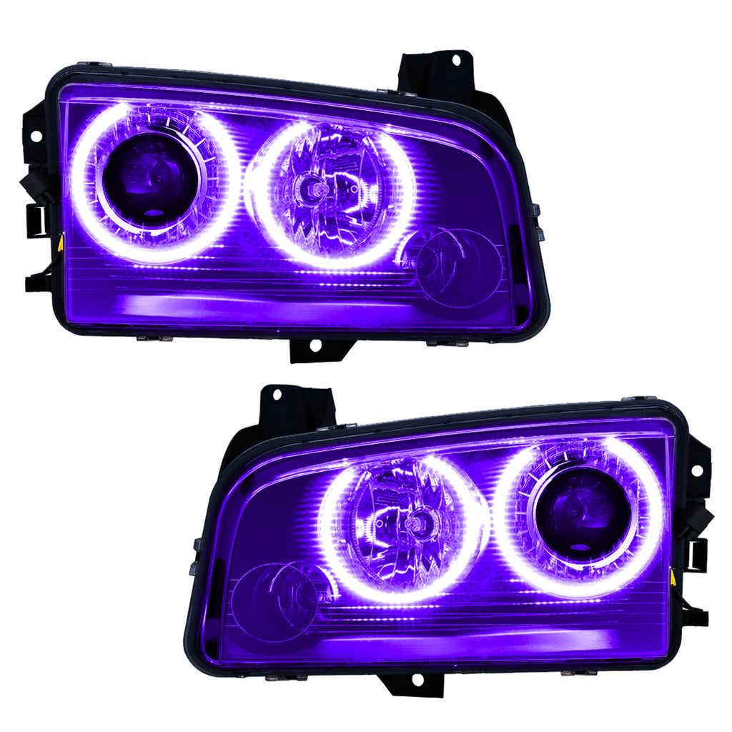 Smd-Pre-Assembled-Headlights,-Hid,-UvPurple