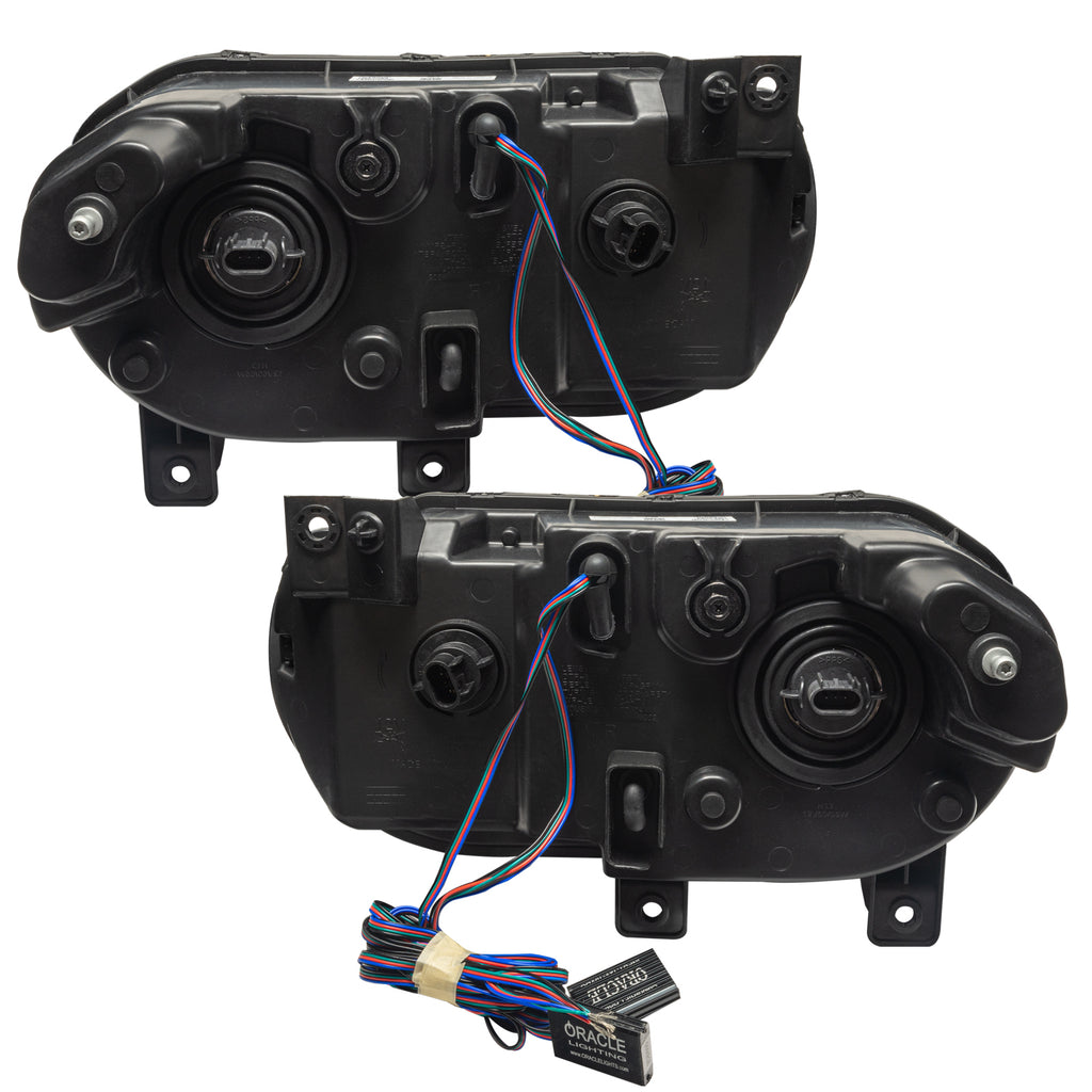 Smd-Pre-Assembled-Headlights,-Non-Hid,-Red