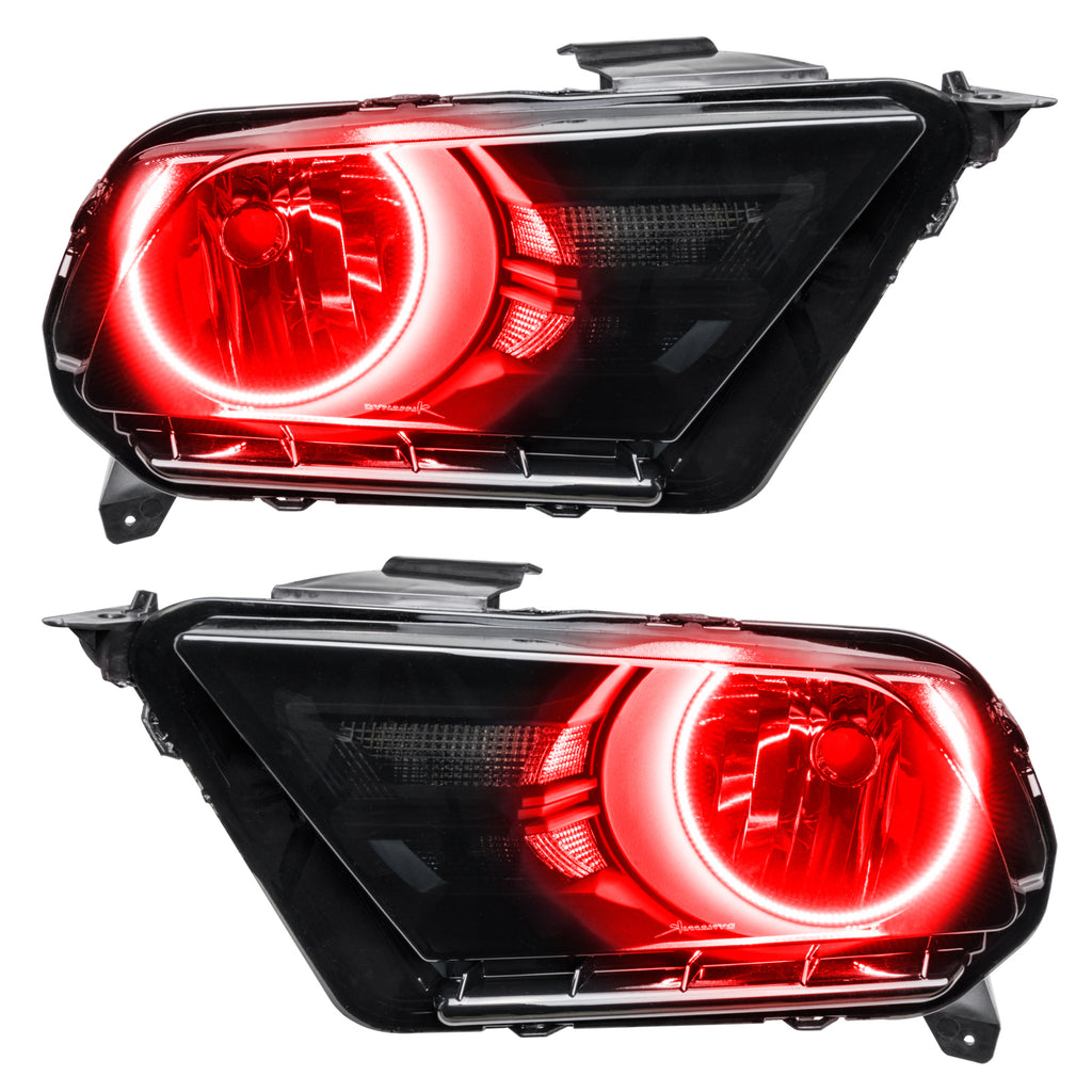 Smd-Pre-Assembled-Headlights,-Non-Hid,-Red