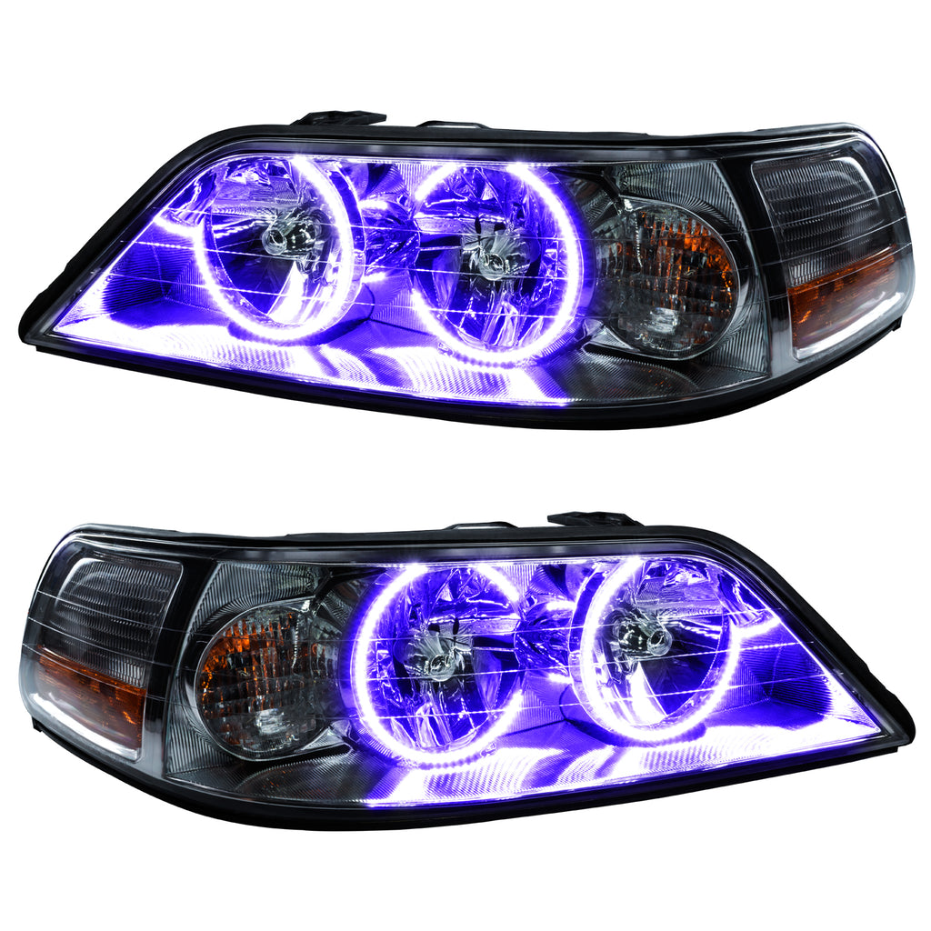 Smd-Pre-Assembled-Headlights,-Non-Hid,-UvPurple