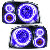 Oracle Lighting 8905-007 SMD Pre-Assembled Headlights, Triple Halo, UV/Purple