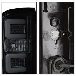 Smoked-Light-Bar-Led-Taillights-;-16-18-Silverado-1500-16-19-25003500-;-For-Models-With-Factory-Led-Taillights