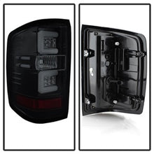 Load image into Gallery viewer, Smoked-Light-Bar-Led-Taillights-;-16-18-Silverado-1500-16-19-25003500-;-For-Models-With-Factory-Led-Taillights