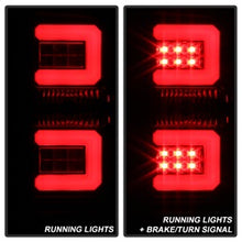 Load image into Gallery viewer, Smoked-Light-Bar-Led-Taillights-;-16-18-Silverado-1500-16-19-25003500-;-For-Models-With-Factory-Led-Taillights