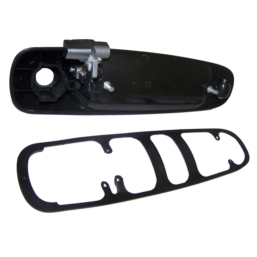 Smooth-Black-Left-Front-Door-Handle-For-Various-1999-2001-Jeep-Grand-Cherokees