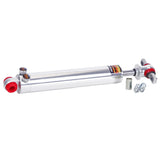 Flaming River FR70049 Smooth Body Dual Adjustable Shock (Rear) - T-Bar-Poly / Poly Mount