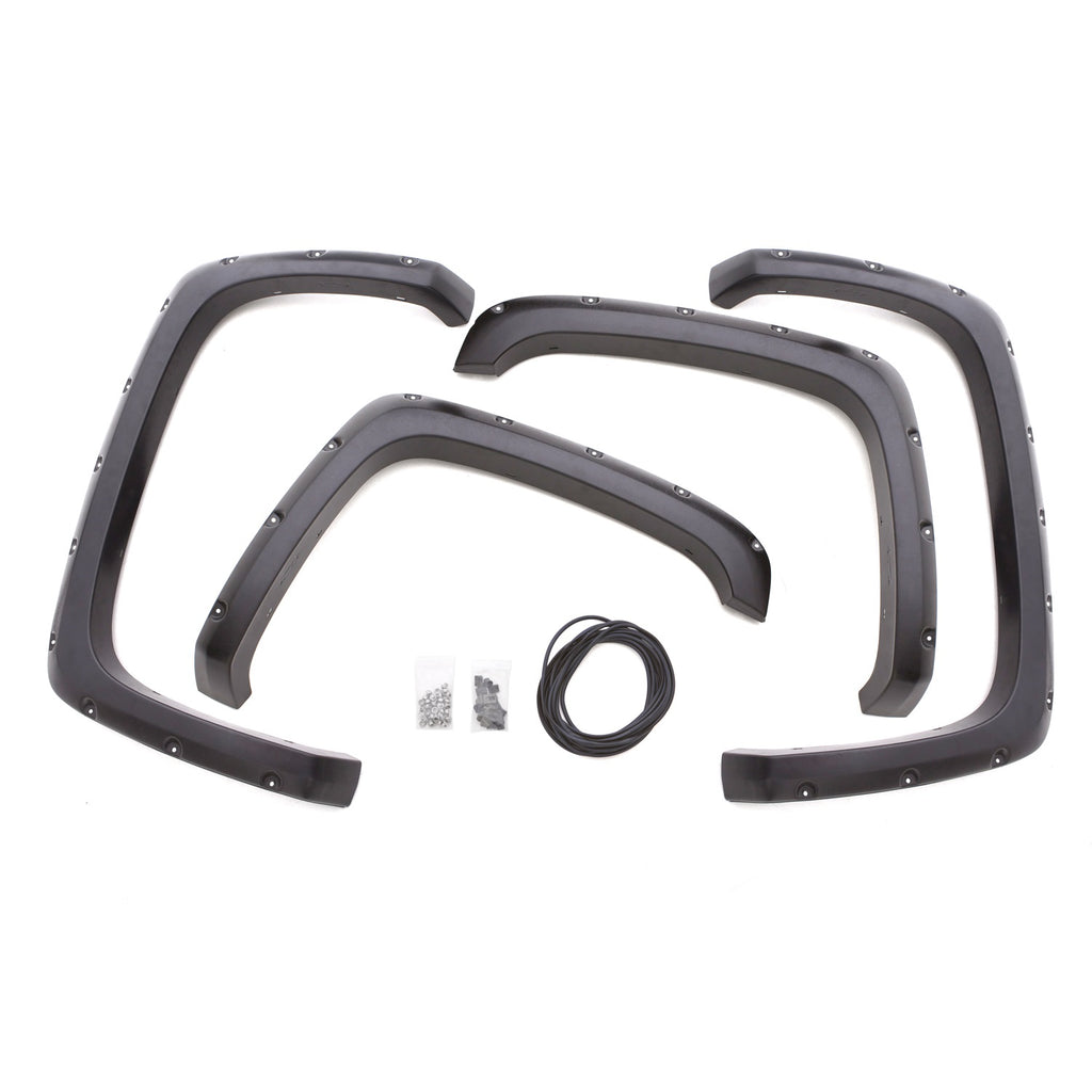 Smooth-Rivet-Style-Front--Rear-Fender-Flares-;-07-13-Silverado-1500-07-14-Silverado-Hd-66--8-Box
