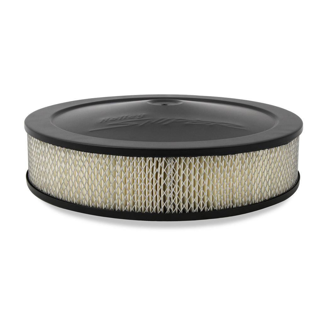 Sniper-Air-Cleaner-Assembly,-14-X-3---Black-Finish