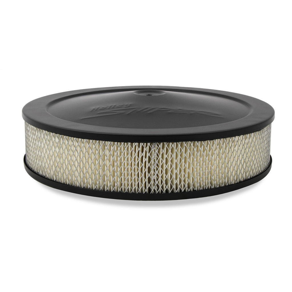 Sniper-Air-Cleaner-Assembly,-14-X-3---Black-Finish