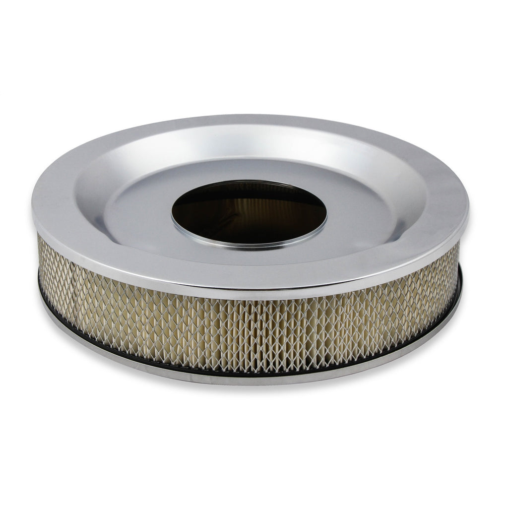 Sniper-Air-Cleaner-Assembly,-14-X-4---Chrome-Finish