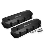 Holley 890004B Aluminum Valve Cover Set