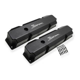 Holley 890005B Aluminum Valve Cover Set