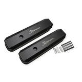 Holley 890003B Aluminum Valve Cover Set