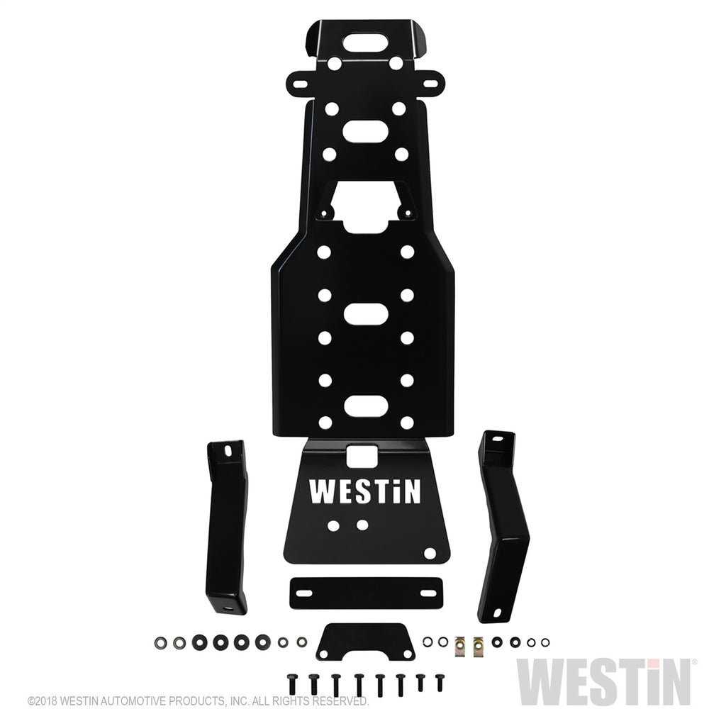 Snyper-07-11-Jeep-Wrangler-Transmission-Pan-Skid-Plate---Textured-Black