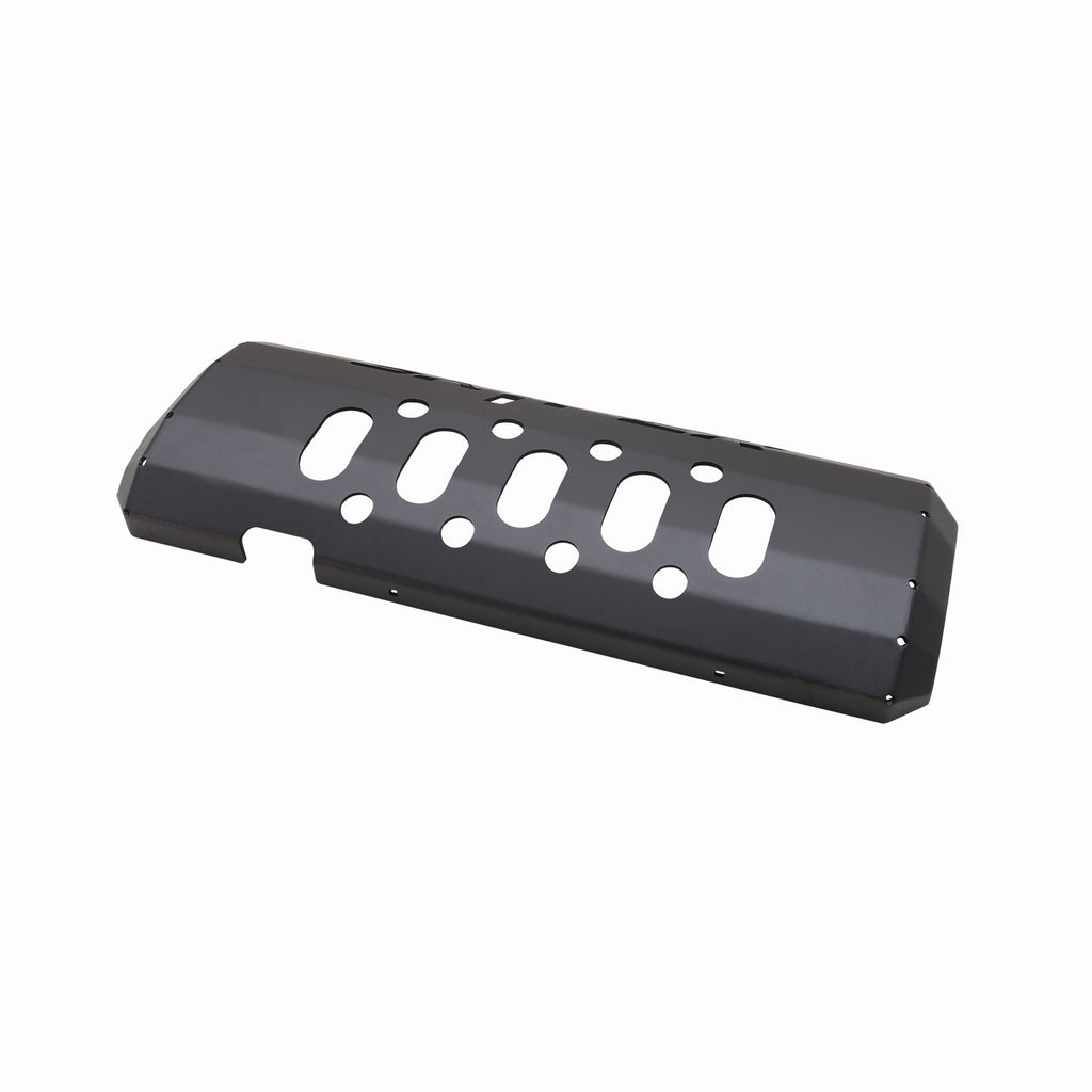 Snyper-07-17-Jeep-Wrangler-Muffler-Skid-Plate---Textured-Black