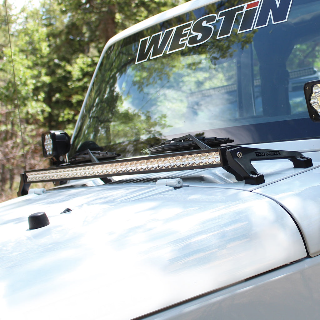 Snyper-07-17-Jeep-Wrangler-Snyper-Led-Cowl-Mount---Textured-Black