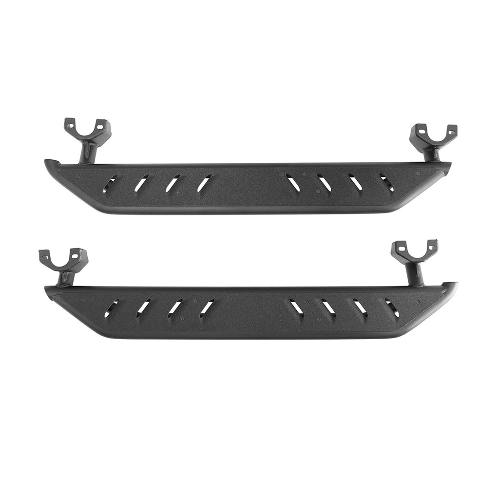 Snyper-07-17-Jeep-Wrangler-Triple-Tube-Rock-Rail-Steps---Textured-Black