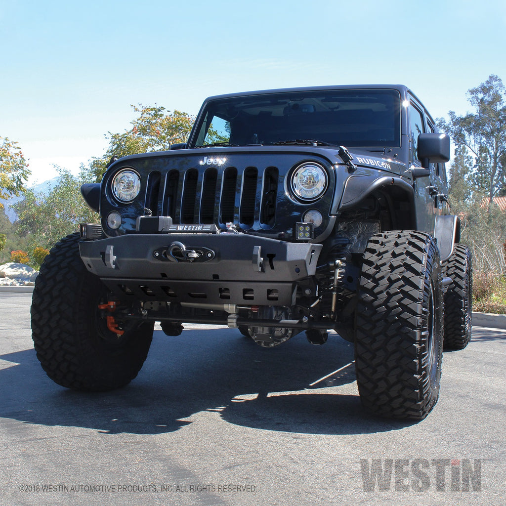 Snyper-07-17-Jeep-Wrangler-Tube-Fenders---Front---Textured-Black