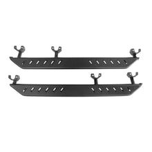 Load image into Gallery viewer, Snyper-07-17-Jeep-Wrangler-Unlimited-Triple-Tube-Rock-Rail-Steps---Textured-Black